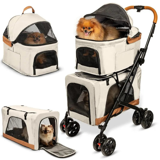 Double Pet Stroller