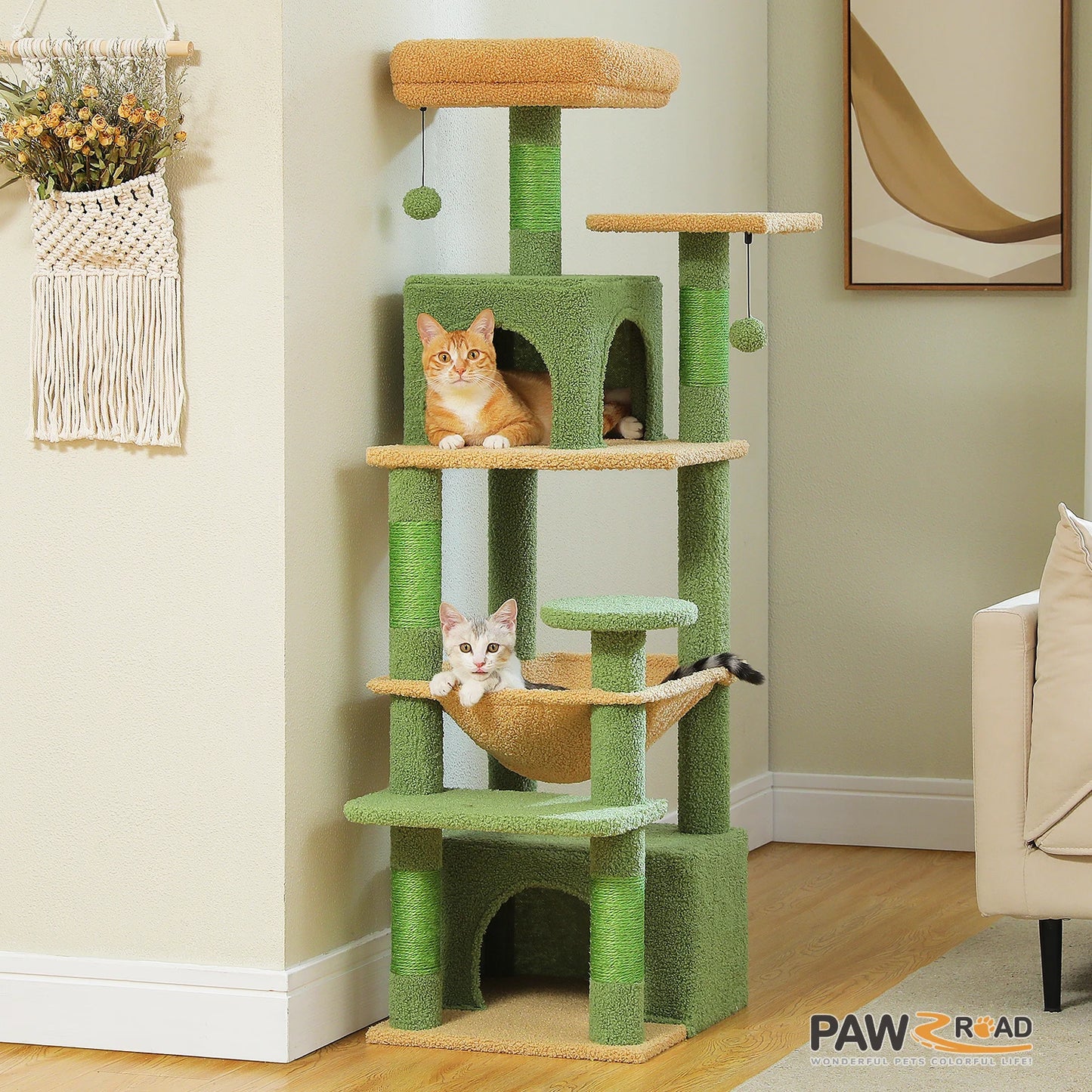 Tree Tower for Indoor Cats