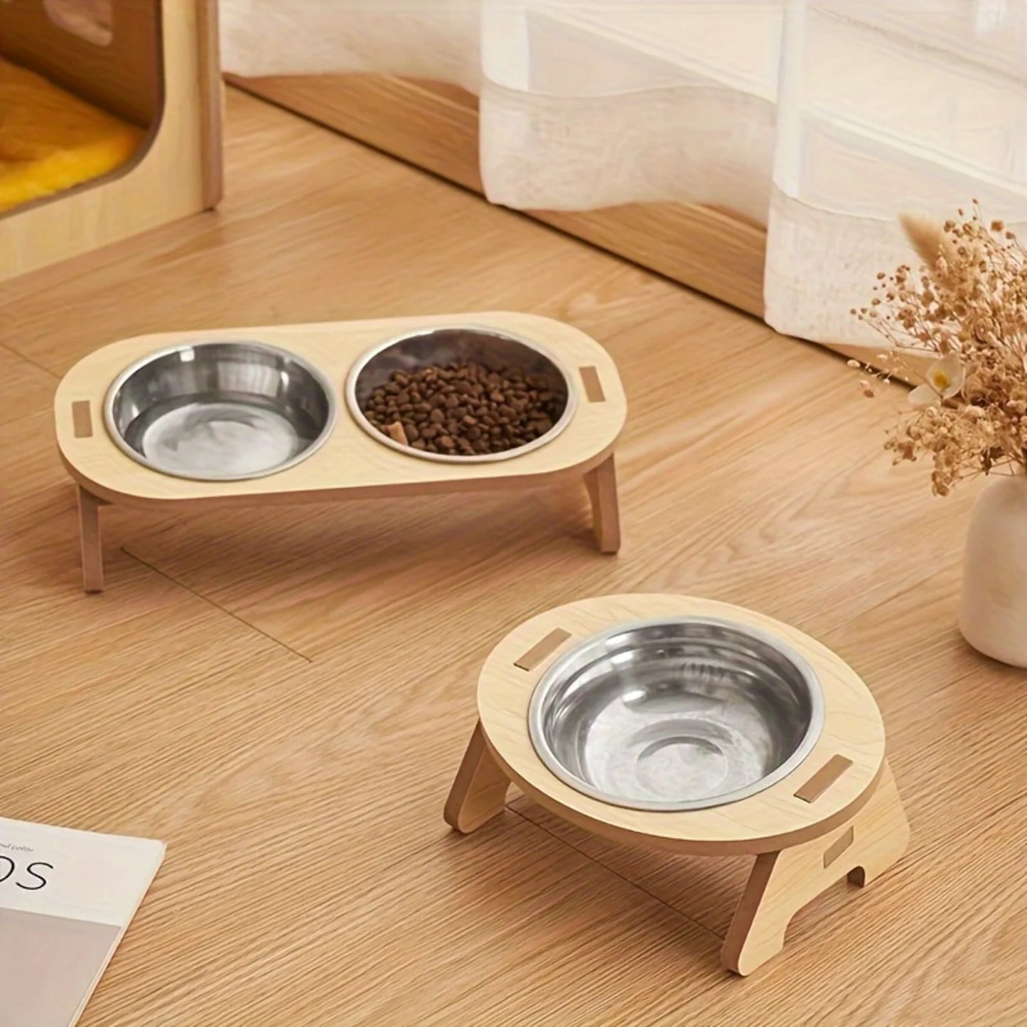 Inclined Food Bowl Water Bowl