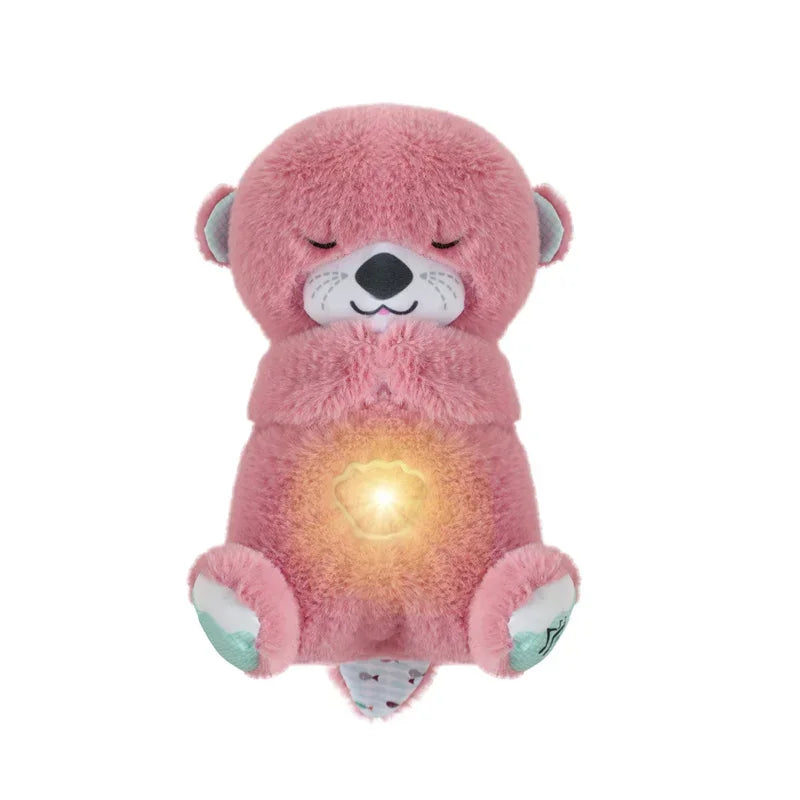 Breathing Otter Plush Toy