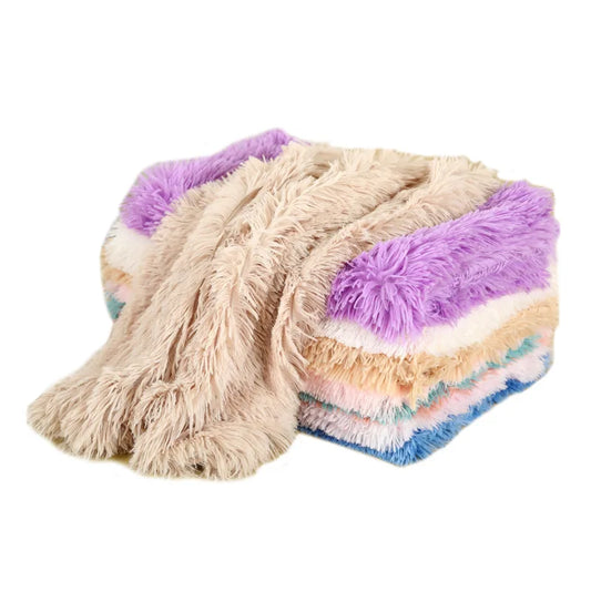 Long Plush Pet Blanket