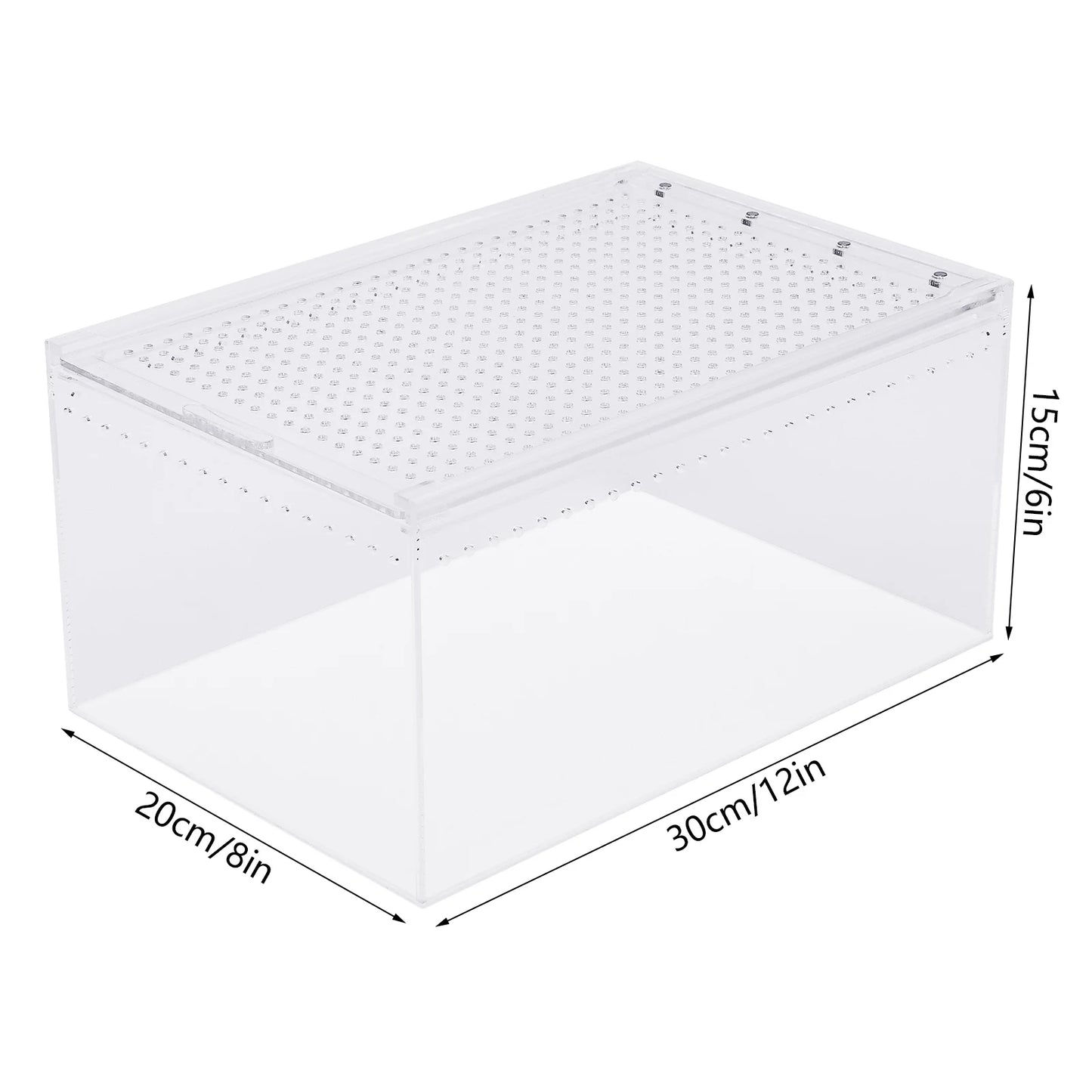 Transparent Pet Feeding Box