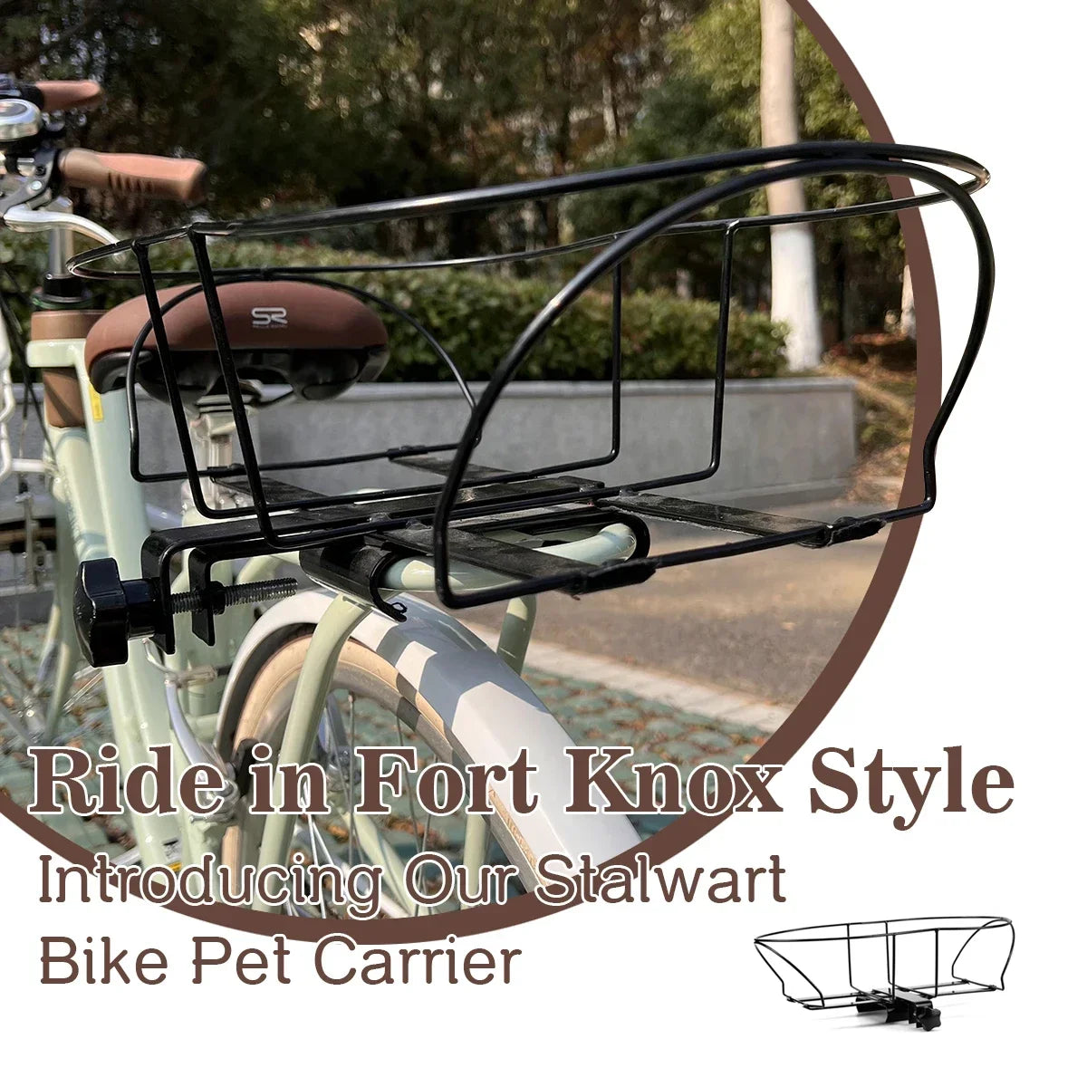 Dog Bike Basket