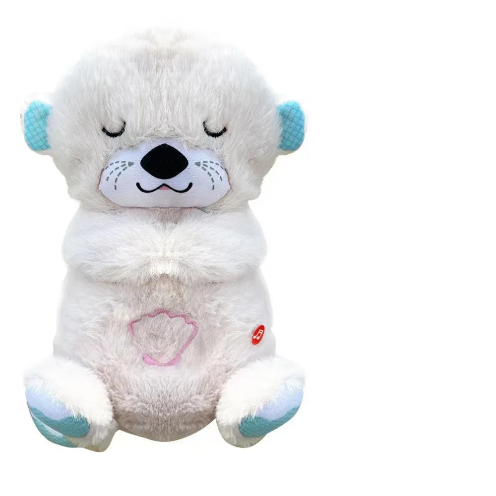 Breathing Otter Plush Toy