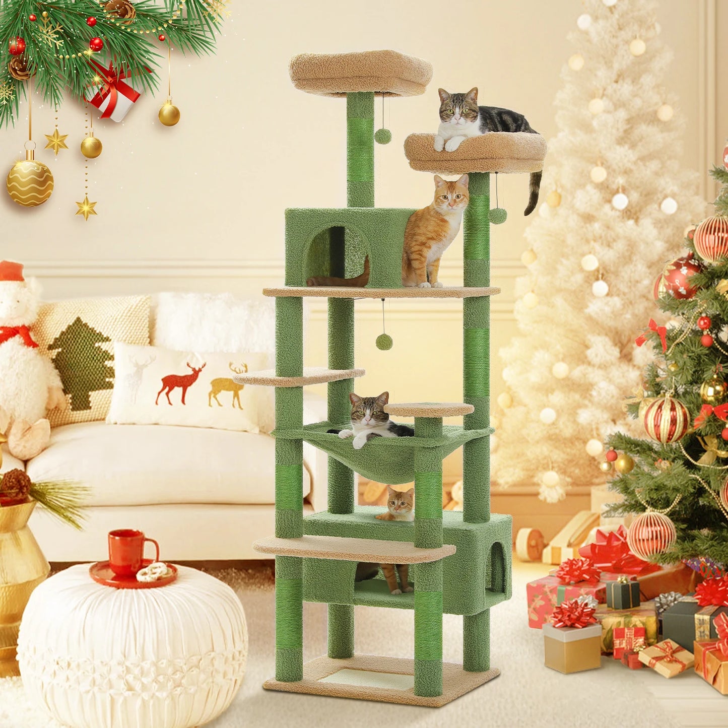 Tree Tower for Indoor Cats