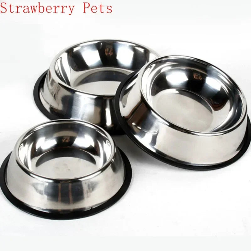 Steel Pet Dog Bowl