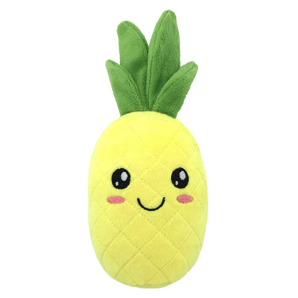 Stuffed Fruit Cactus Pet Toys