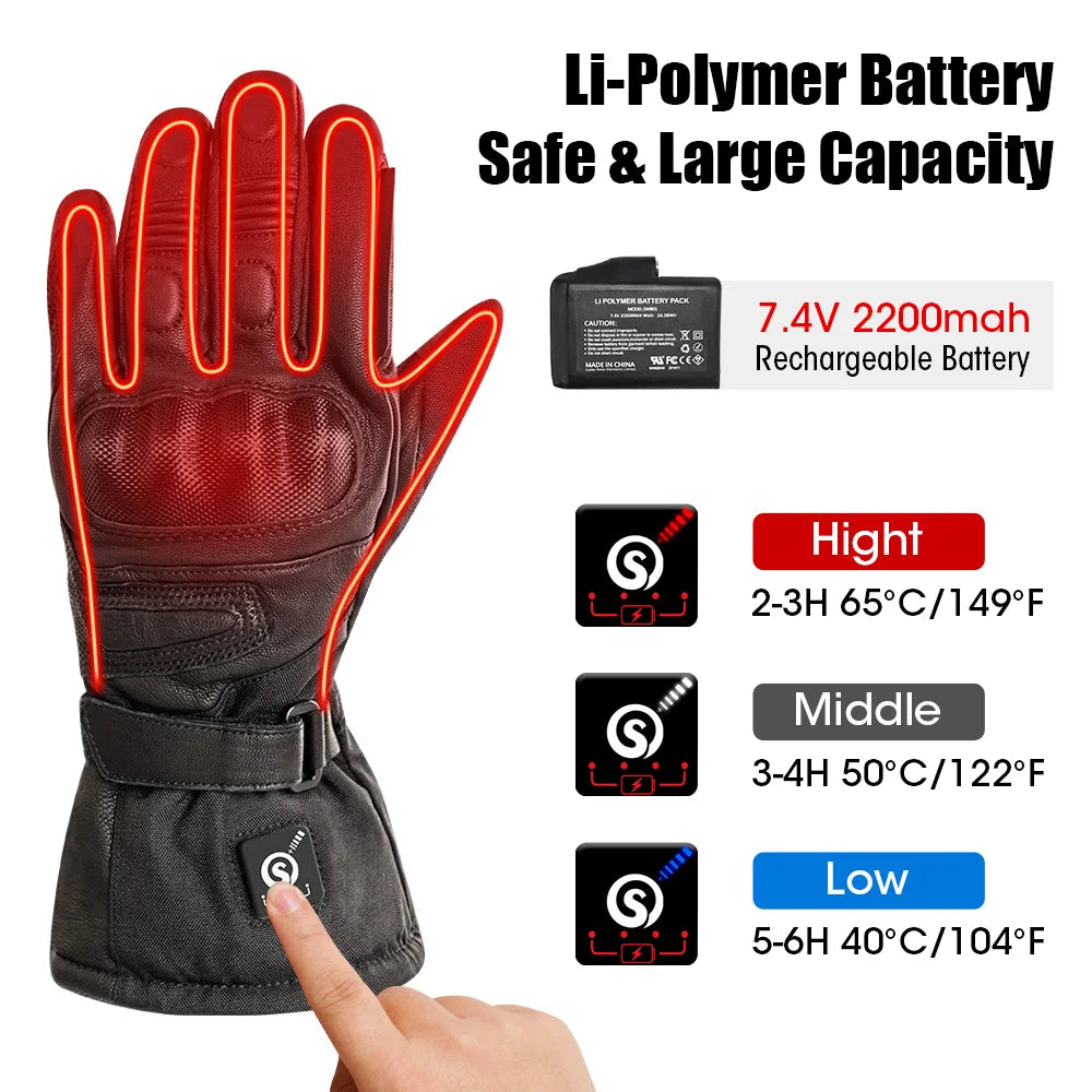 Heated Gloves for Men Women