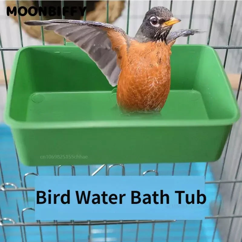 Bird Water Bath Tub