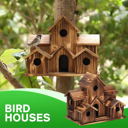 Outside Wooden Bird Nest