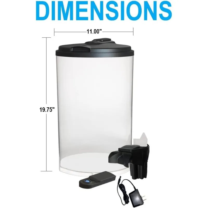 Plastic 6-Gallon fish tank