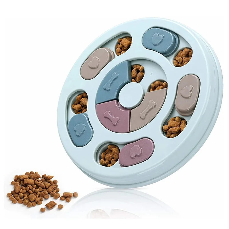 Dog Food Hiding Bowl, Slow Food Training,