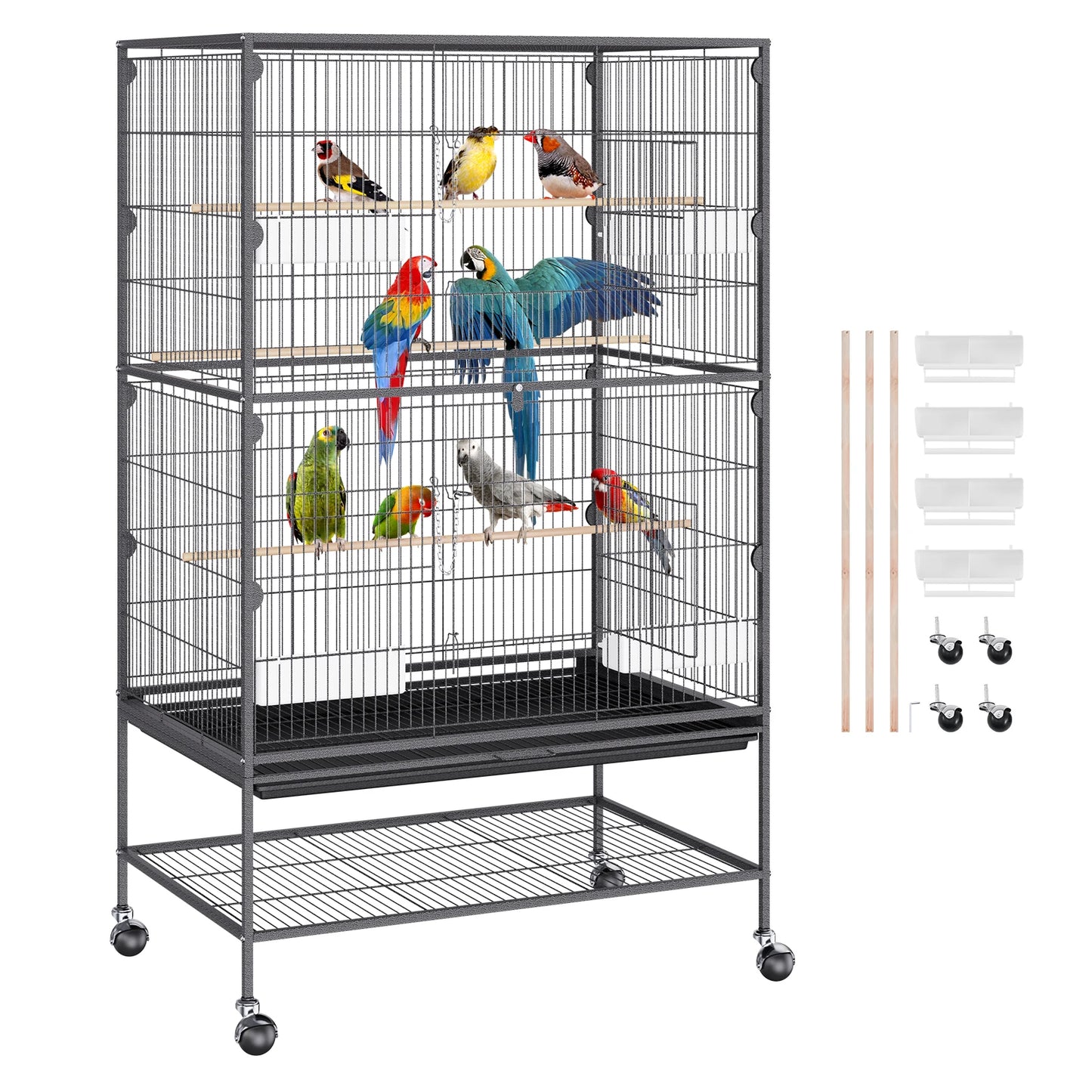 Standing Large Bird Cage