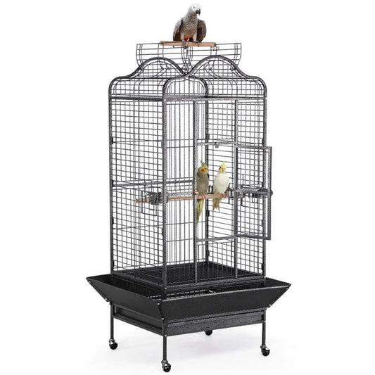 63'' Bird Cage with Stand