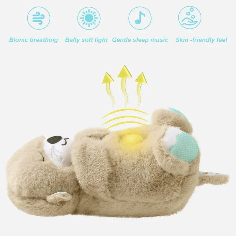 Breathing Otter Plush Toy