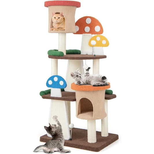 Mushroom Cat Tree