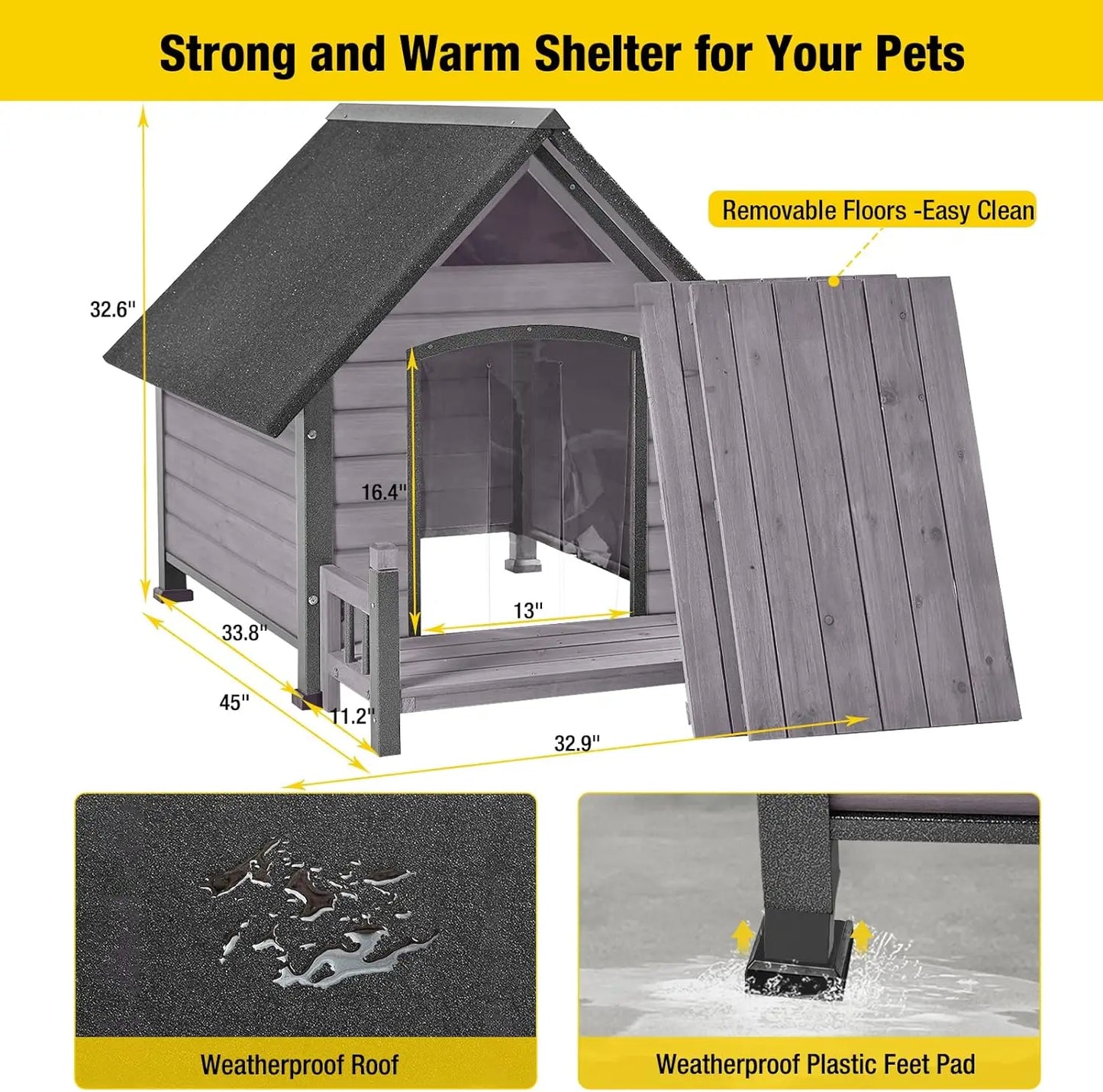 Dog House Outdoor Kennel