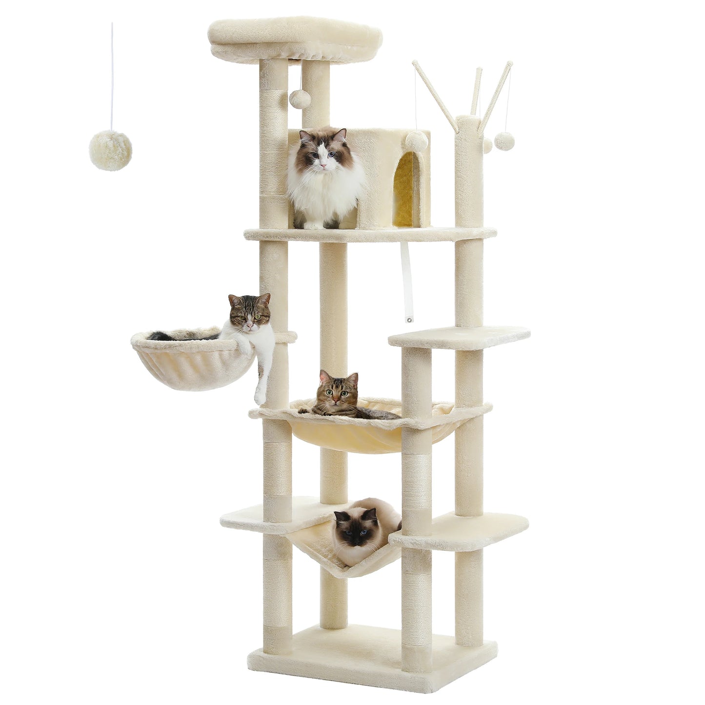 Large Cat Tree for Indoor Cats