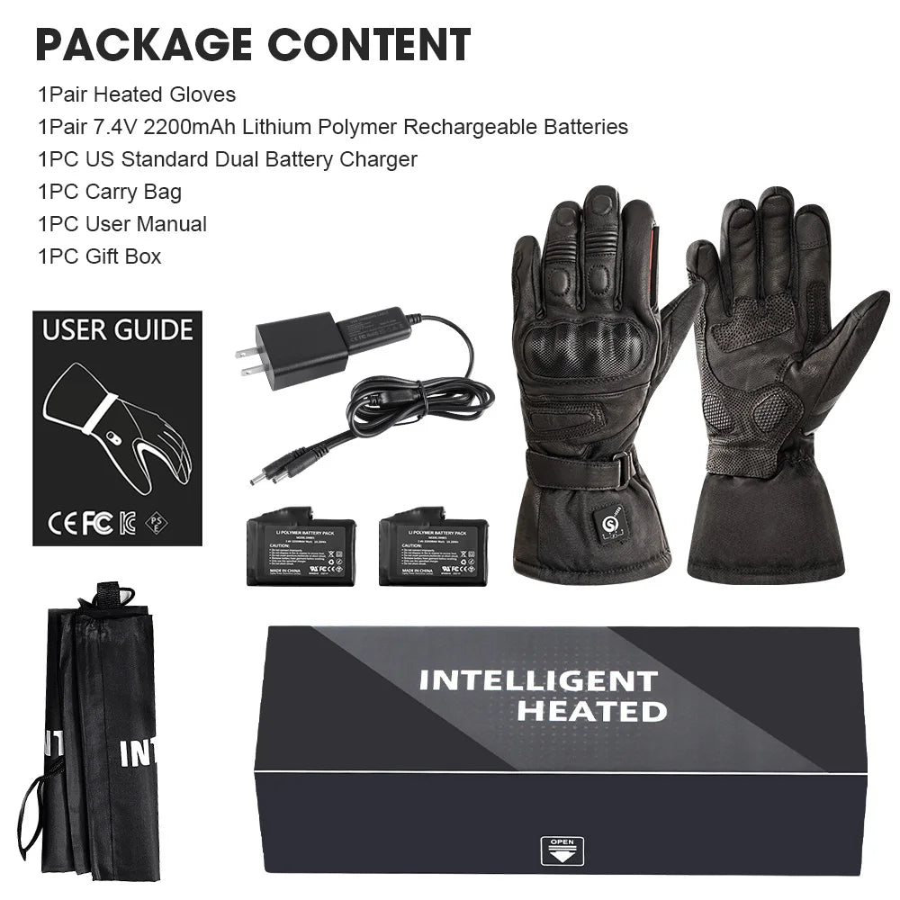 Heated Gloves for Men Women