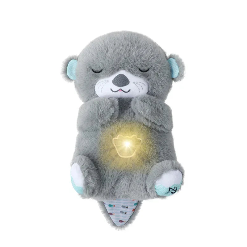 Breathing Otter Plush Toy