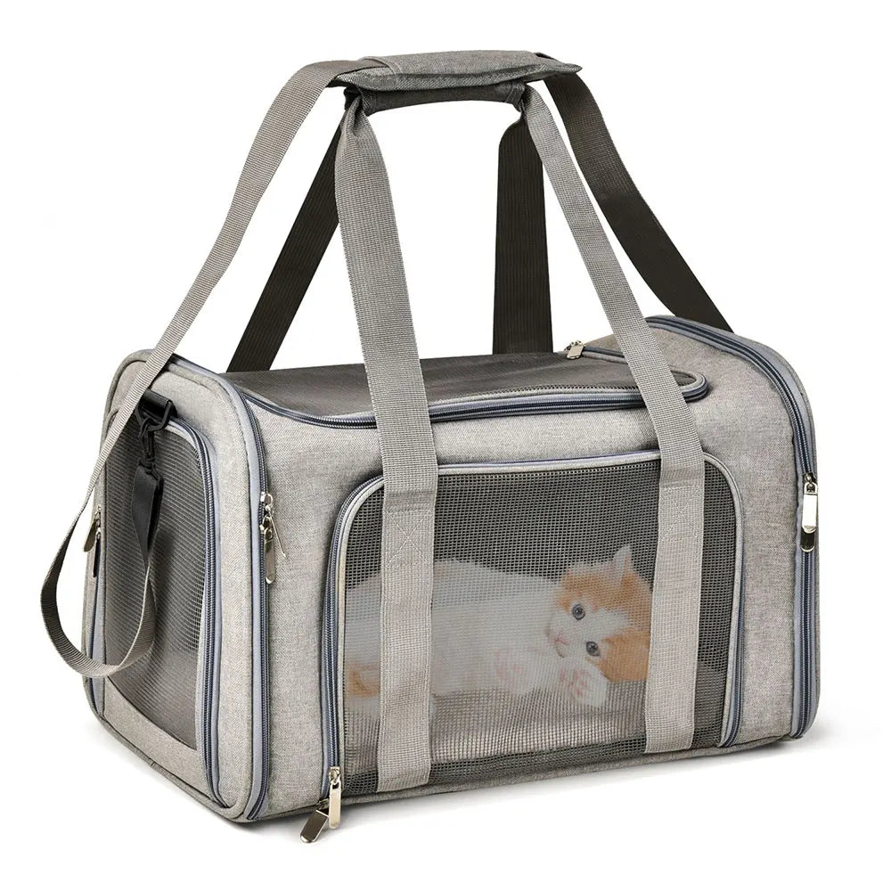 Dog Carrier Bag Soft Side Backpack