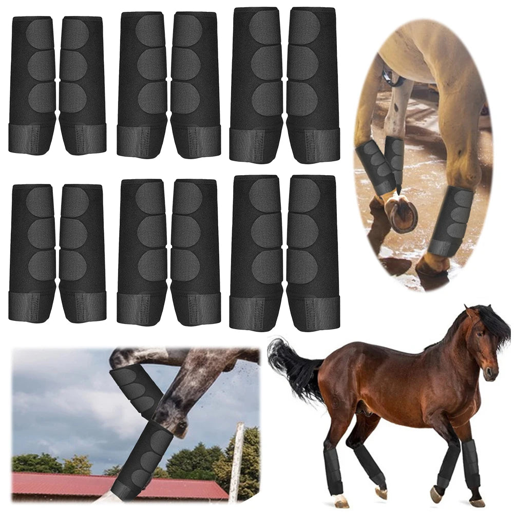 2pcs/set Horse Leg Wraps Shock Absorbing