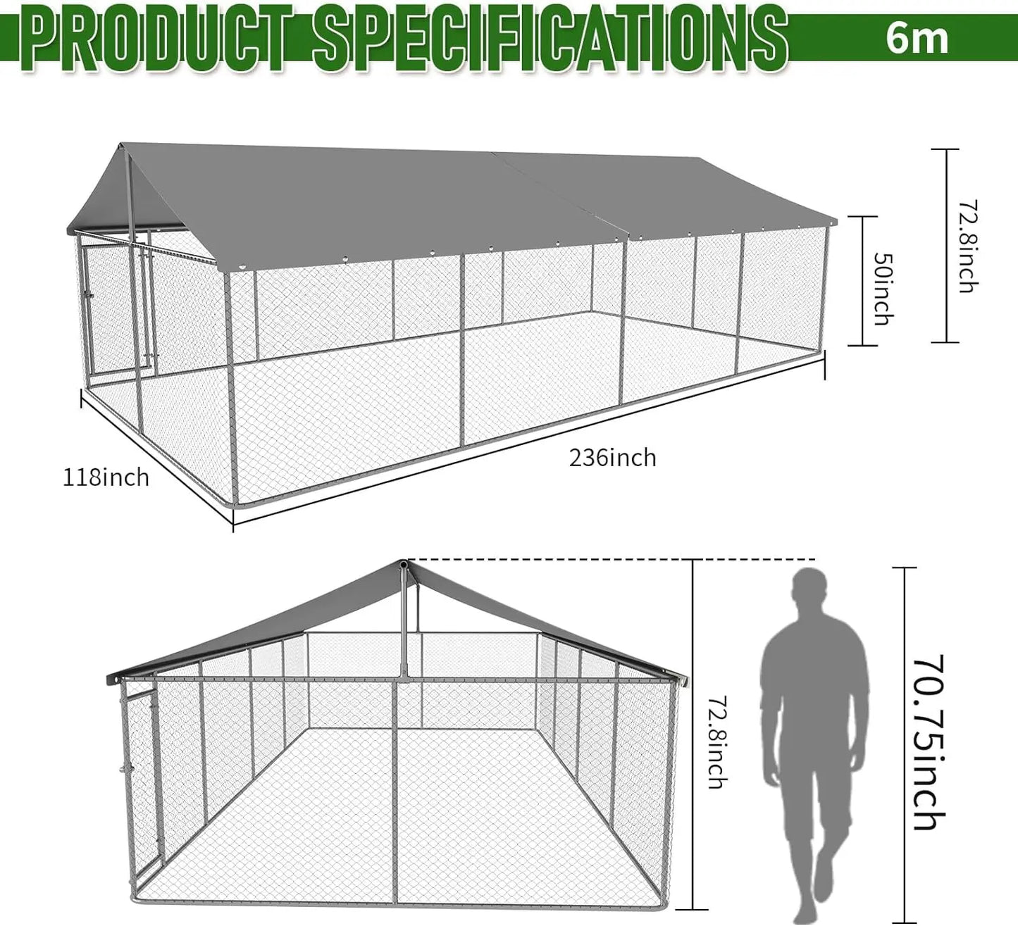 Outdoor Dog Enclosure