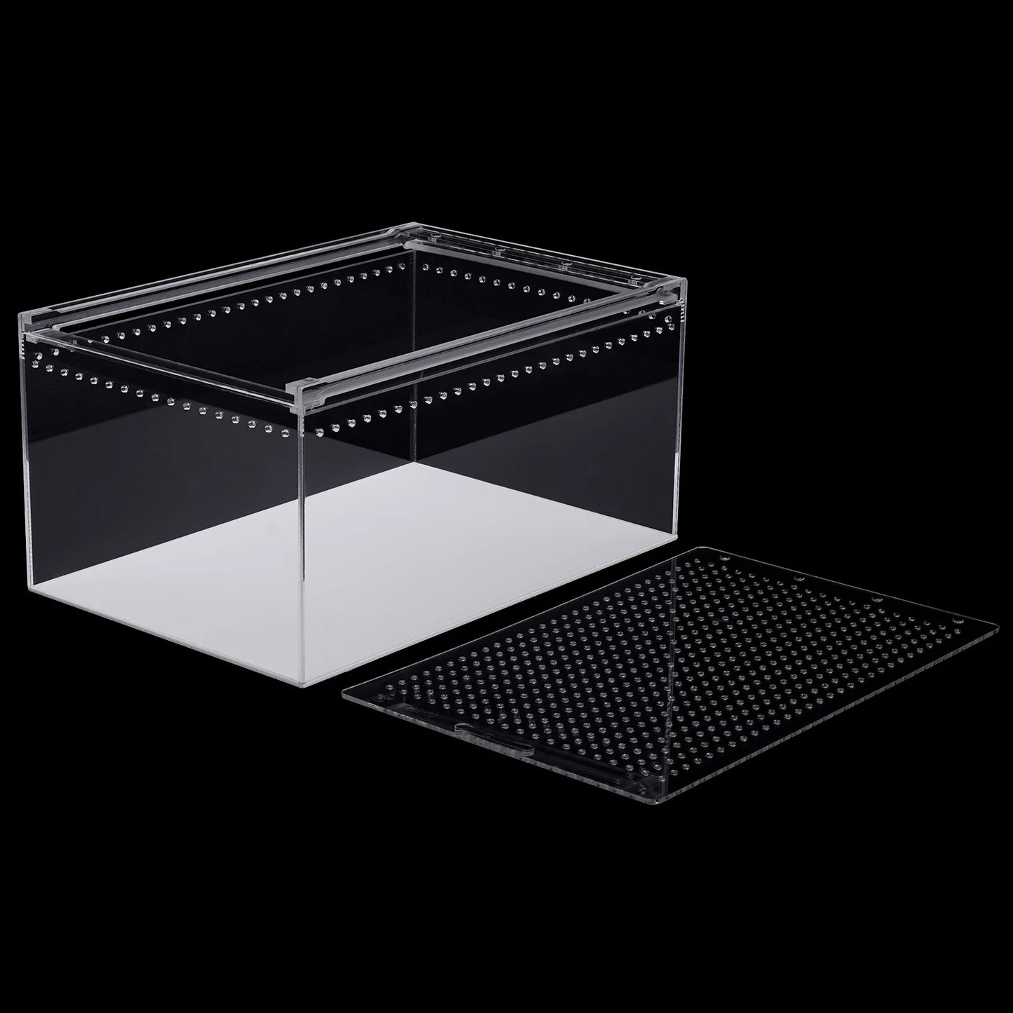 Transparent Pet Feeding Box