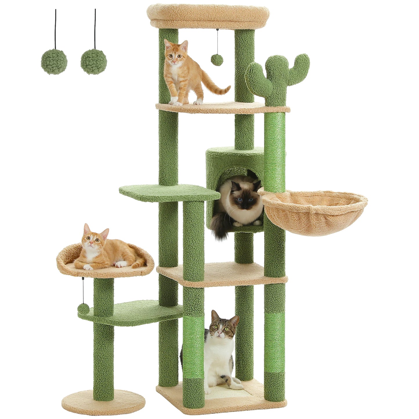 Cactus Tall Cat Tree