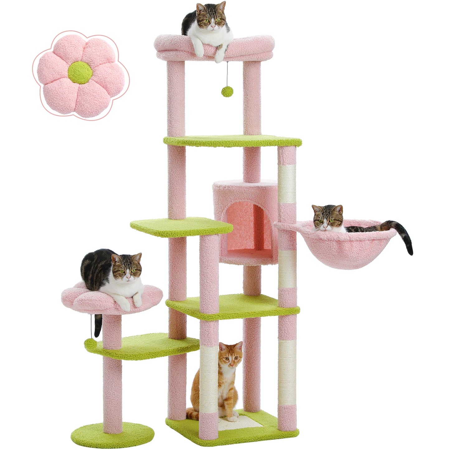 Cactus Tall Cat Tree