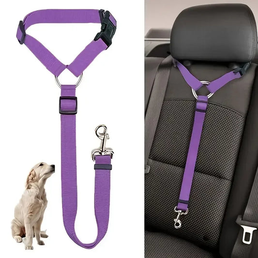 1pc Pet Dog And Cat Seat Belt,