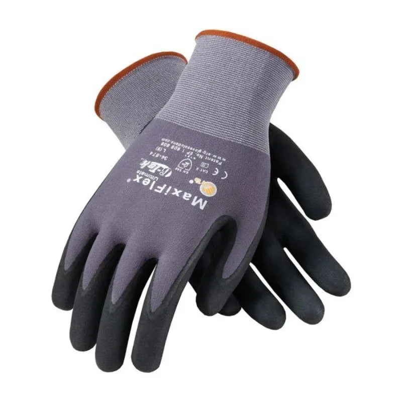 Nitrile Palm Coated Gloves