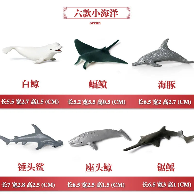 Simulation Marine Animals Ornaments