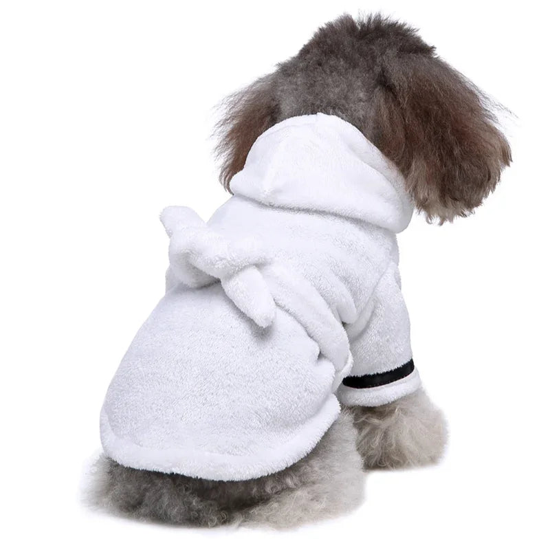 Pet Dog Bathrobe