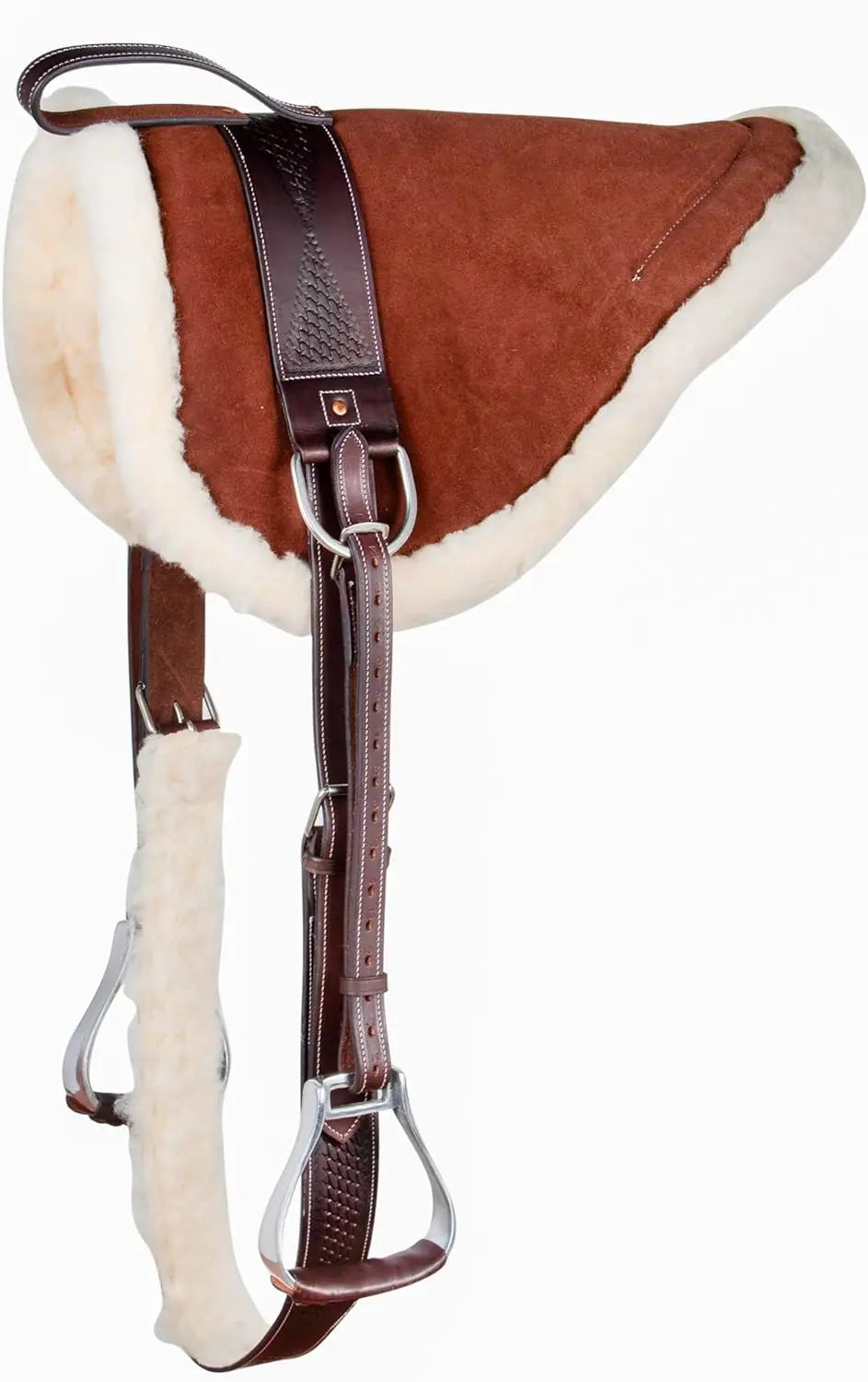 TREELESS SADDLE LEATHER STIRRUPS COMFY SADDLE TACK