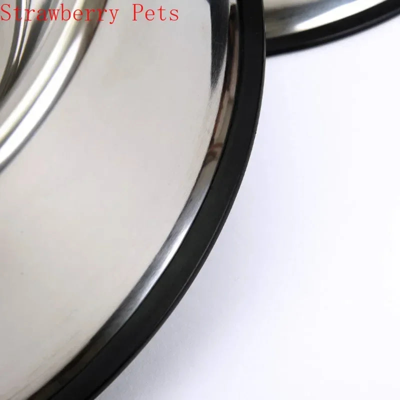 Steel Pet Dog Bowl