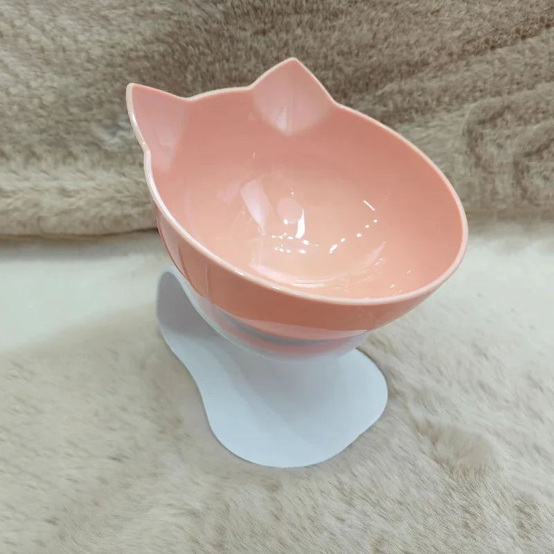 Double Pet Bowls With Raised Stand