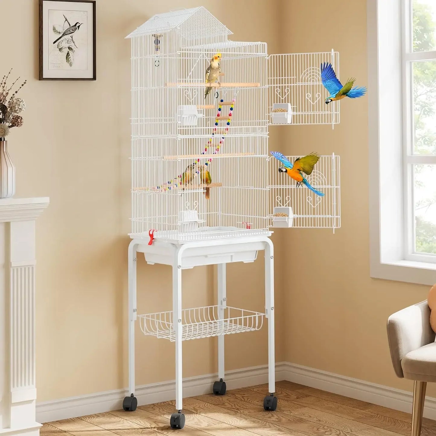 Metal Bird Cage,