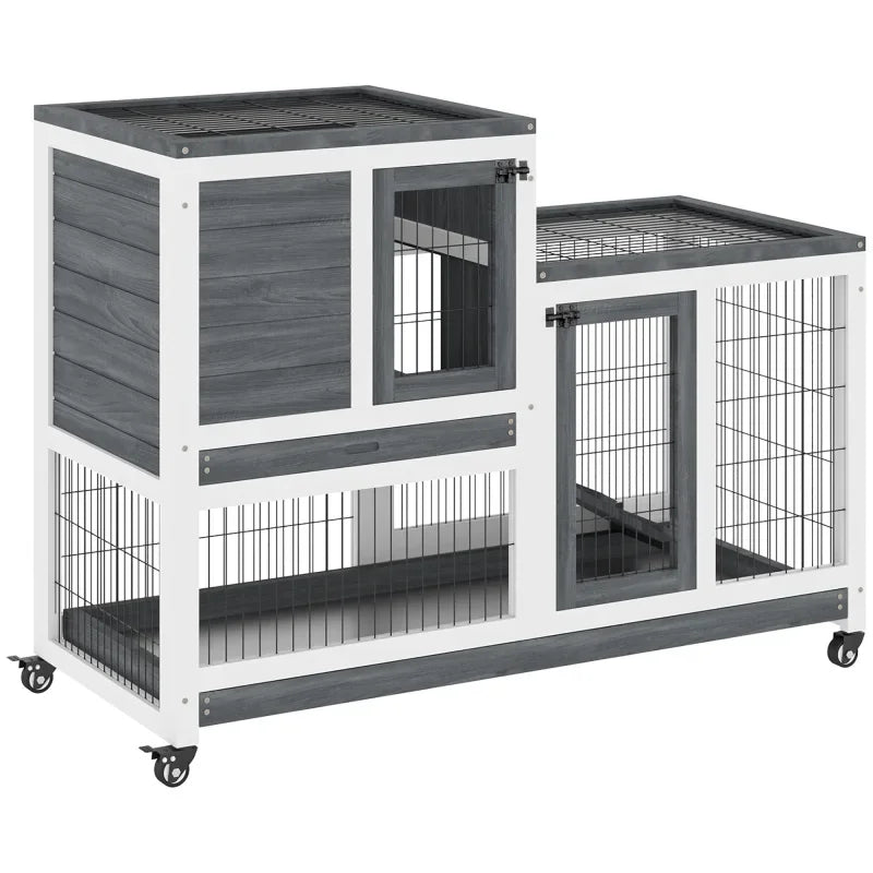 Wooden Rabbit Hutch