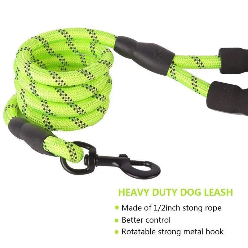 Dog Leash with Soft Padded Handle