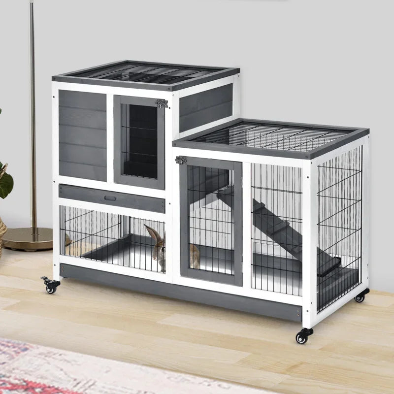 Wooden Rabbit Hutch