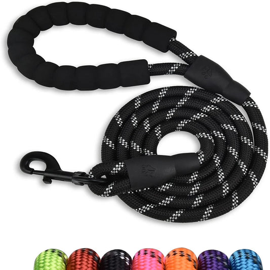 Dog Leash with Soft Padded Handle