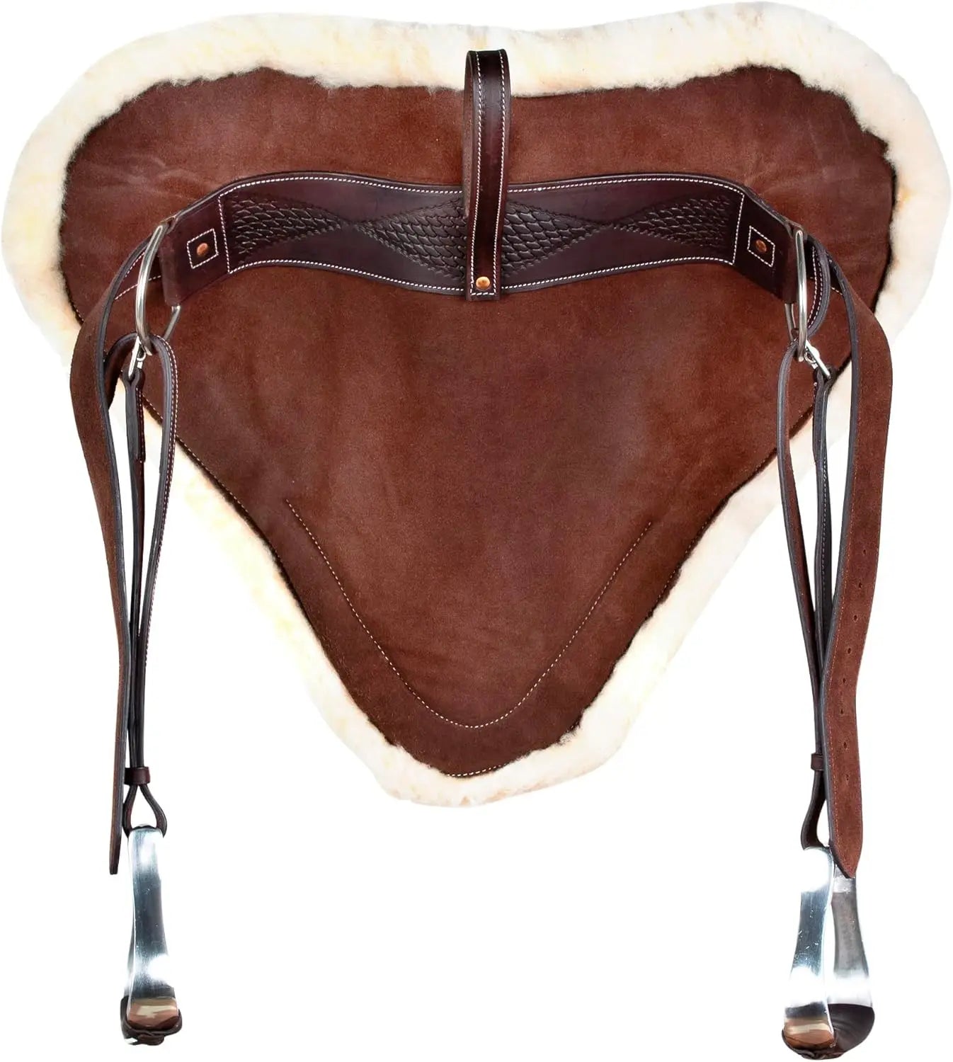 TREELESS SADDLE LEATHER STIRRUPS COMFY SADDLE TACK