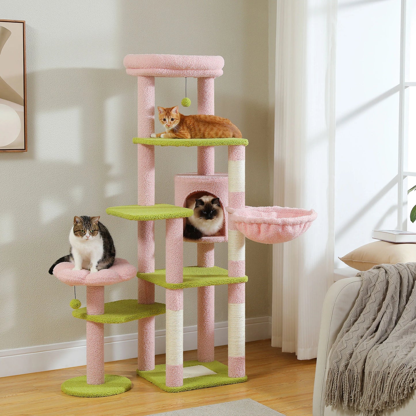 Cactus Tall Cat Tree