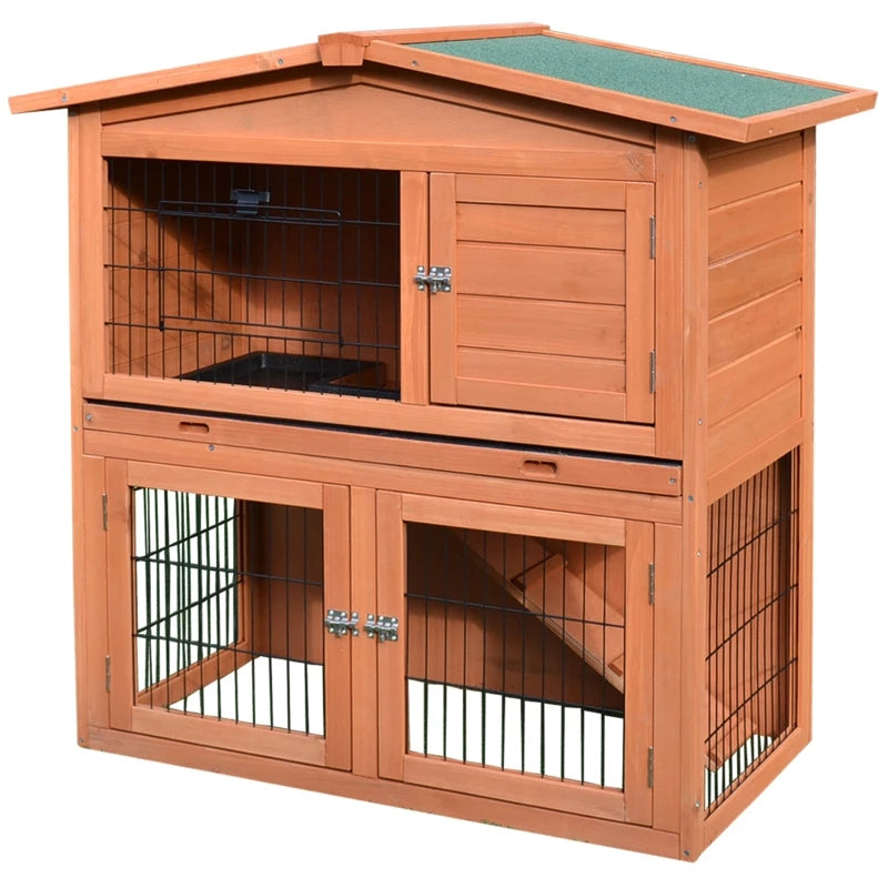 2 Tier Rabbit Hutch