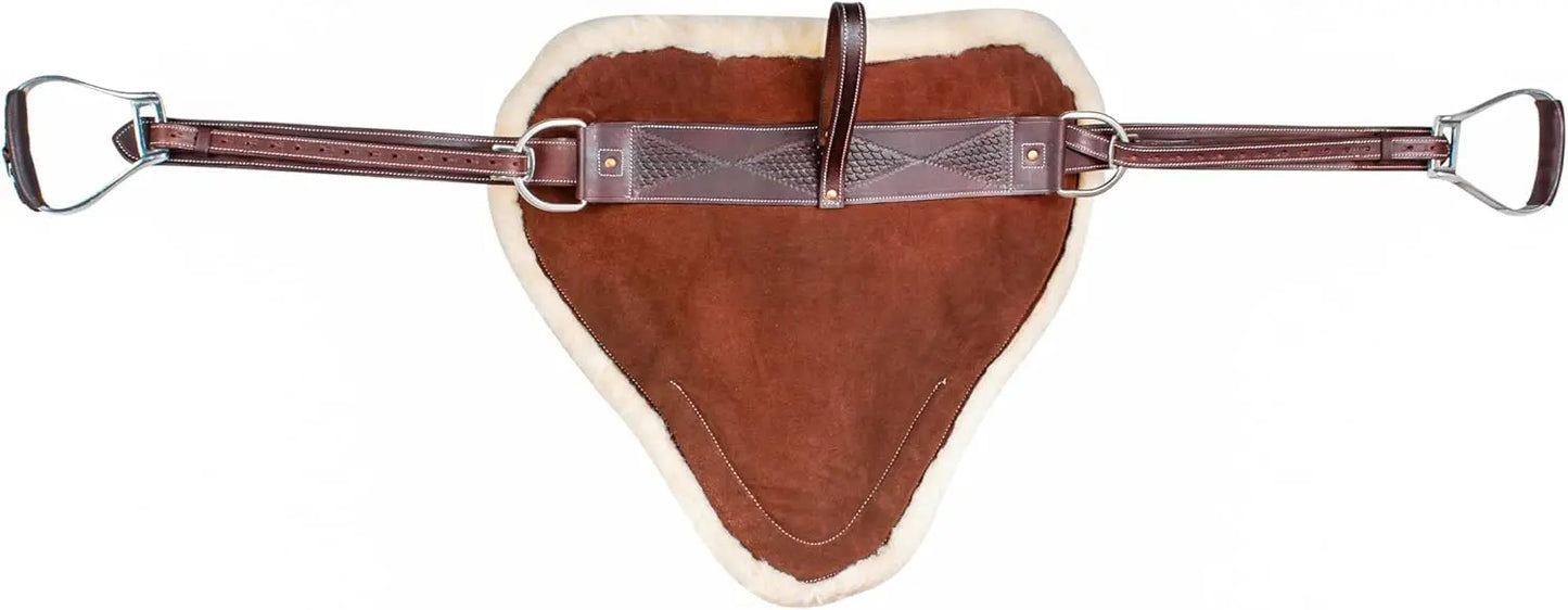 TREELESS SADDLE LEATHER STIRRUPS COMFY SADDLE TACK