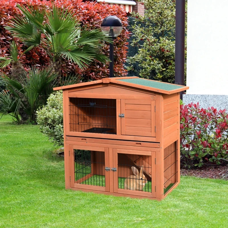 2 Tier Rabbit Hutch