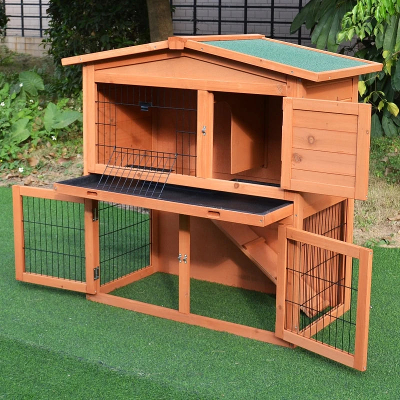 2 Tier Rabbit Hutch