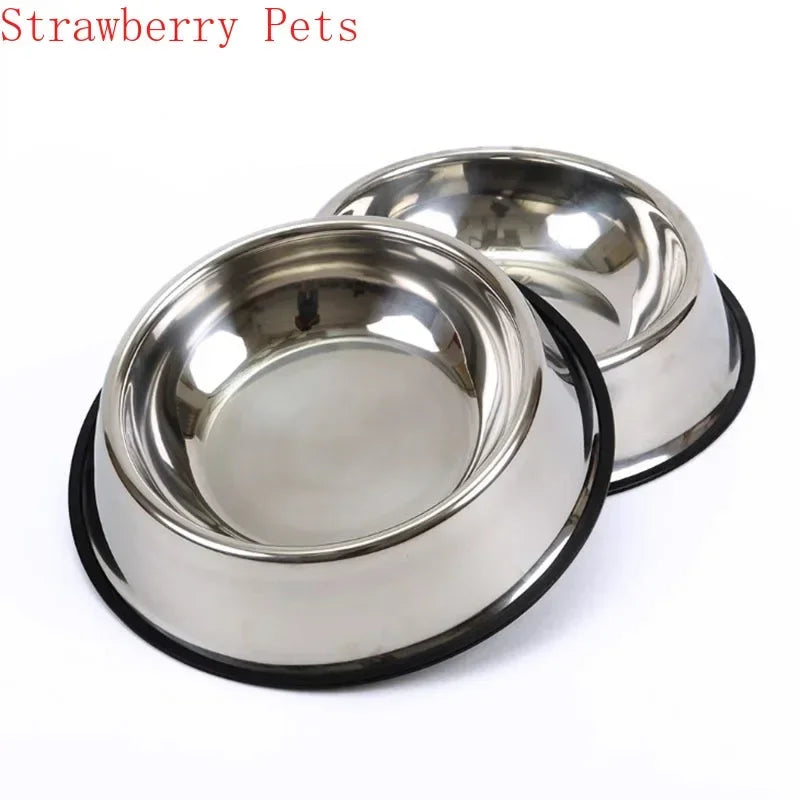 Steel Pet Dog Bowl