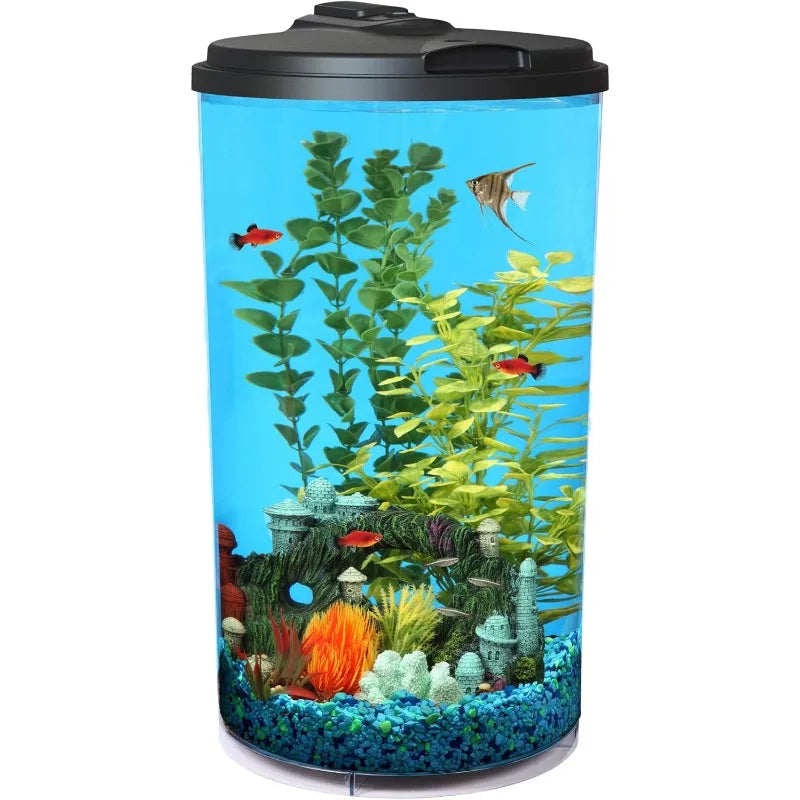 Plastic 6-Gallon fish tank